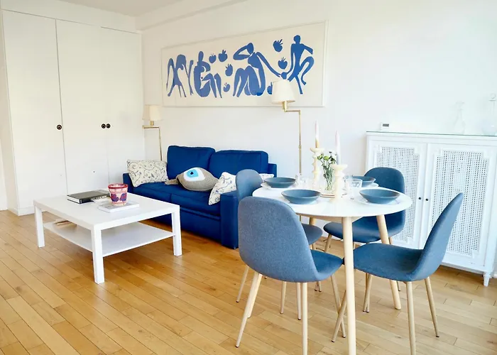 Deauville Plage - Balcon, Vue Mer & Ville A Pied